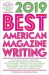 The 2019 Best American Magazine Writing